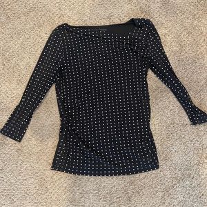 WHBM 3/4 sleeve top